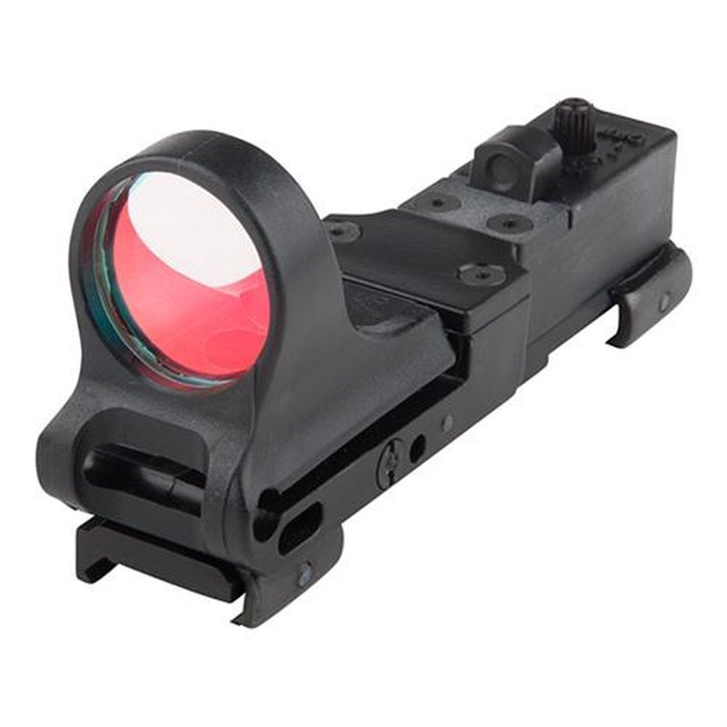 C-More Systems Railway Polymer 8 MOA Standard Switch Red Dot Sight Black