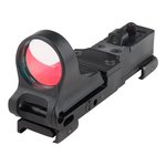 C-More Systems Railway Polymer 8 MOA Standard Switch Red Dot Sight Black