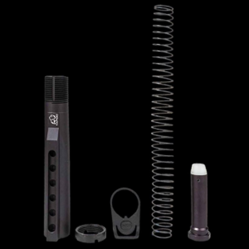 Tapco TAP22058 AR-15 6-Position Carbine Buffer Tube Kit w/ Endplate