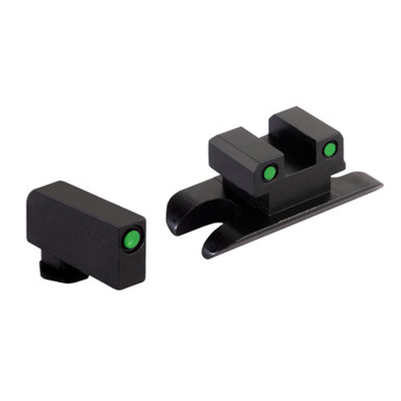 AmeriGlo Glock COA Combo Slimline Green Tritium 3-Dot Night Sight Set .240" Front