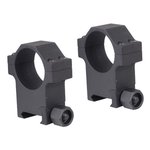 EGW Picatinny 30mm Scope Rings Matte Black High