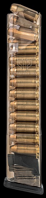 ETS Group GLK22170 24-Round Extended .40 S&W Magazine Glock 22/23/24/27/35 Gen 1-4