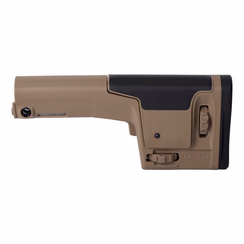 IMI Defense FSB Fixed Sniper Stock AR-15 FDE Color Variant