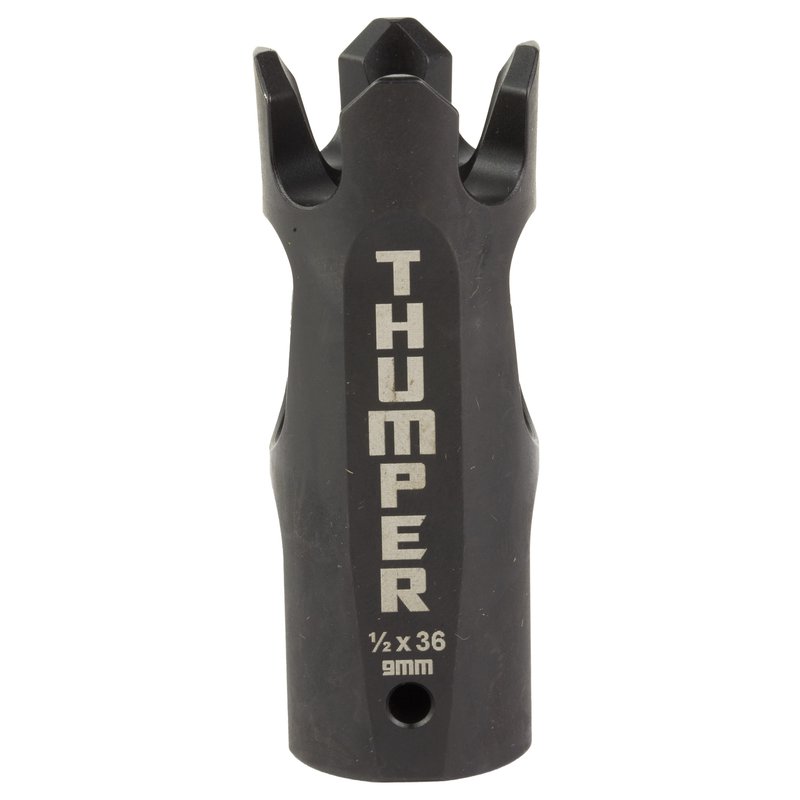 Battle Arms Thumper, Compensator, 9mm, Nitride Finish, Black, 1/2x36 Threaded