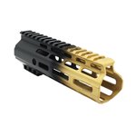 Tiger Rock AR-15 Angle Cut Clamp On M-Lok 7in Handguard
