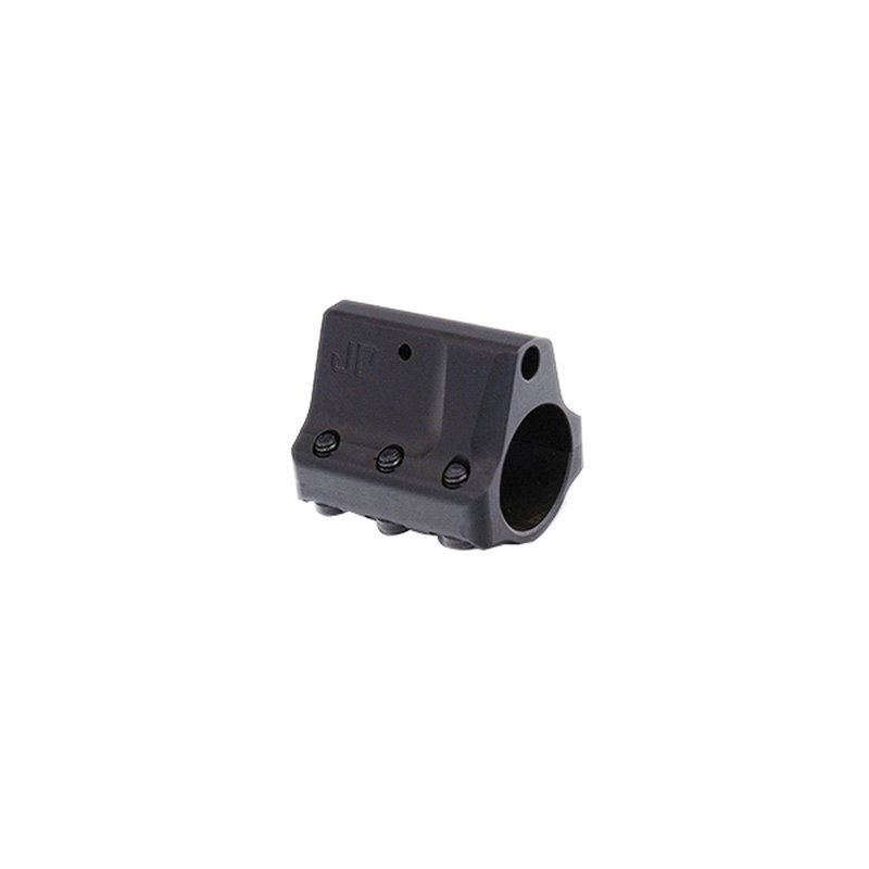 JP Enterprises 2-Piece Low-Profile Adjustable Gas Block w/Detent Adjustment 0.75", Black