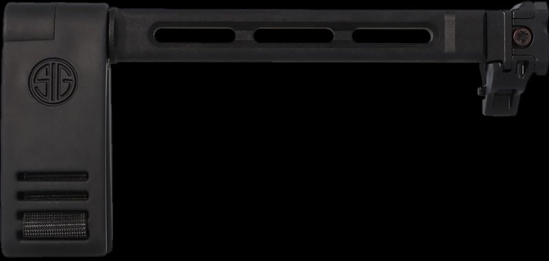 Sig Sauer Pivoting Contour Brace Black MCX/MPX Picatinny Mount