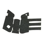 Talon Grips Adhesive Granulate Grip Glock Gen4 No Backstrap Black 110G