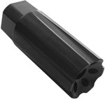 Tiger Rock AR-15 Low Concussion Muzzle Brake Compensator for 1/2in x28 Pitch TPI Knurled MBR15LC