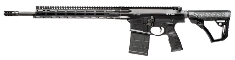 Daniel Defense DD5V4 AR-15 Rifle 7.62 NATO 18 Inch Barrel Black