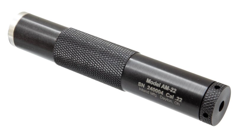Inland AM-22 Matte Black .22 LR 1/2x28 Aluminum Monolithic Baffle
