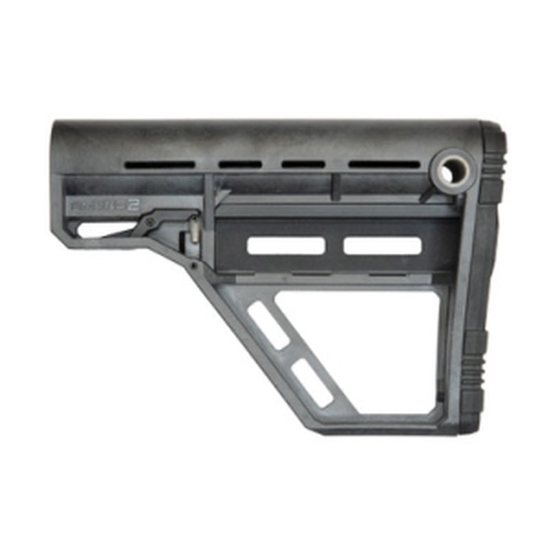 Amend2 A2 Modular Stock M-LOK Compatible Carbon Gray for AR-15 Mil-Spec Tubes