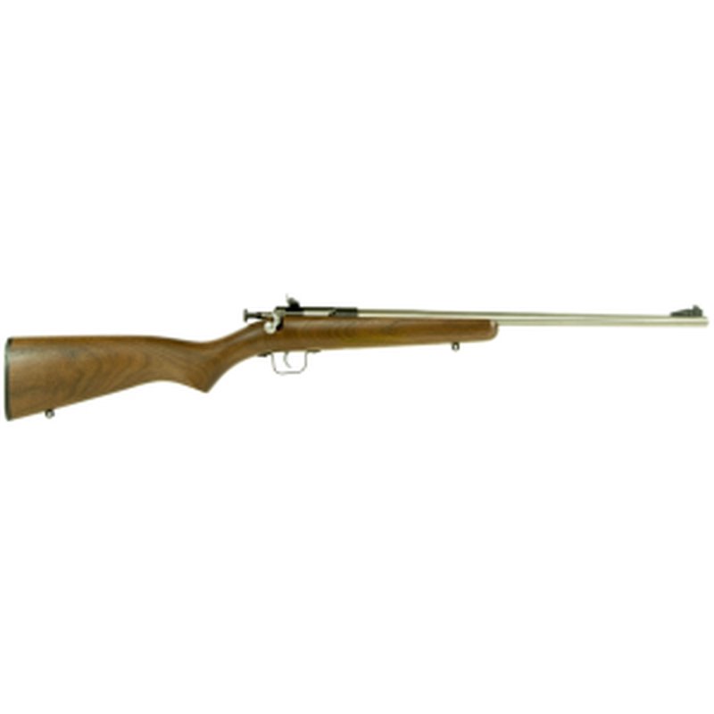 Keystone Sporting Arms Crickett Rifle 22 LR - 16.125" Stainless Walnut Stock