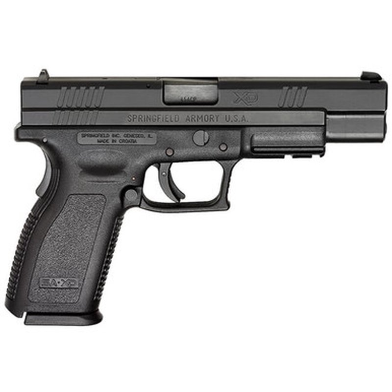 Springfield Armory XD .45 ACP Tactical Pistol 5 Inch Black XD9621 (2 mags)