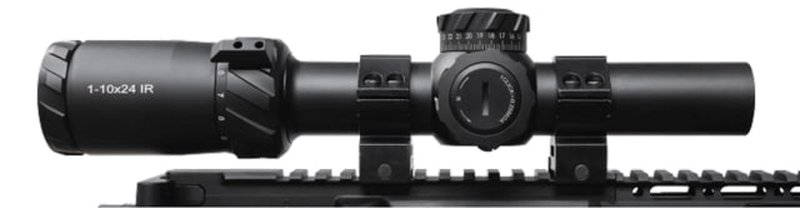 XTS 1-10x24mm LPVO Rifle Scope with 30mm Tube Black