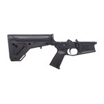 Aero Precision M5 Complete Lower Receiver w/ MOE Grip & UBR Gen2 Carbine Stock - Anodized Black