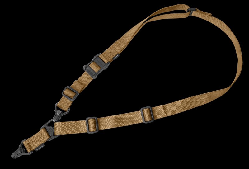Magpul MS3 Gen 2 Rifle Sling 1.25 in x 48-60 in Coyote Tan
