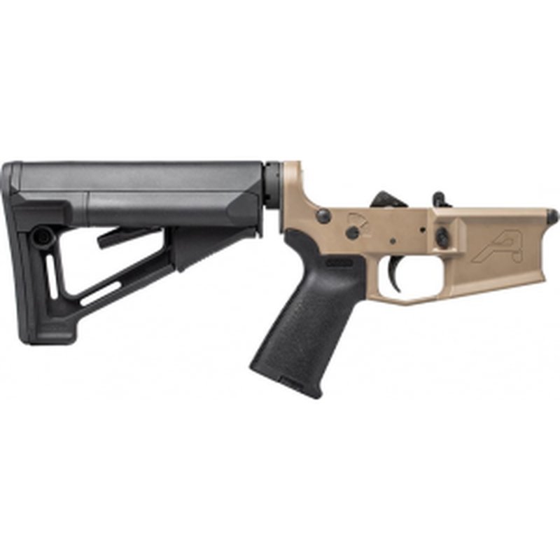 Aero Precision M4E1 Complete Lower Receiver w/ Magpul MOE and STR Stock - FDE Cerakote