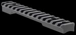 Talley Fierce Edge/Fury Short Action Picatinny Rail 20 MOA Black Anodized Aluminum