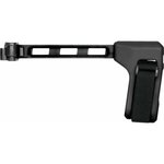 SB Tactical FS1913A Folding Pistol Brace for Sig MPX/MCX (9.25 in, 6061 Aluminum Strut, 13 oz)