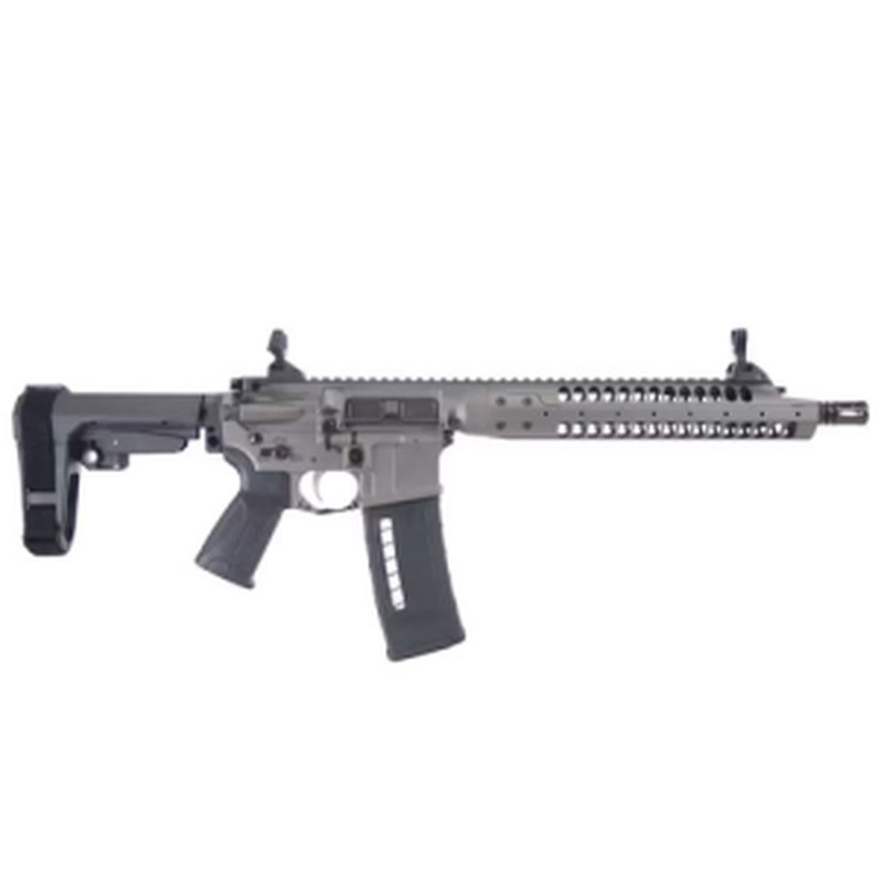 LWRC International Six8-A5 6.8mm Pistol 10.5 Inch Tungsten Grey SBA3 Brace