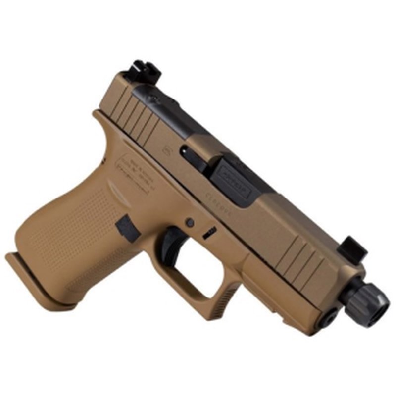 Glock G43X MOS 9mm Pistol 4.3 Inch Barrel - FDE