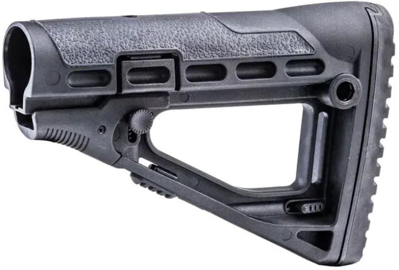 Roni AR15/M16 Skeletonized Triangular Butt Stock (AR-15) - Black