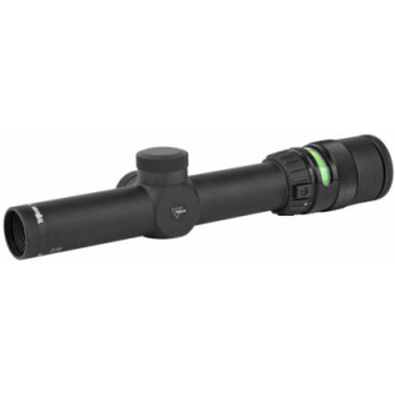 Trijicon AccuPoint 1-4x24 30mm Scope Green Triangle Post Reticle Illuminated