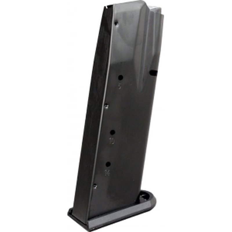 Mec-Gar MGWIT40LFAFC .40 S&W 14rd Detachable Magazine Blued Anti-Friction