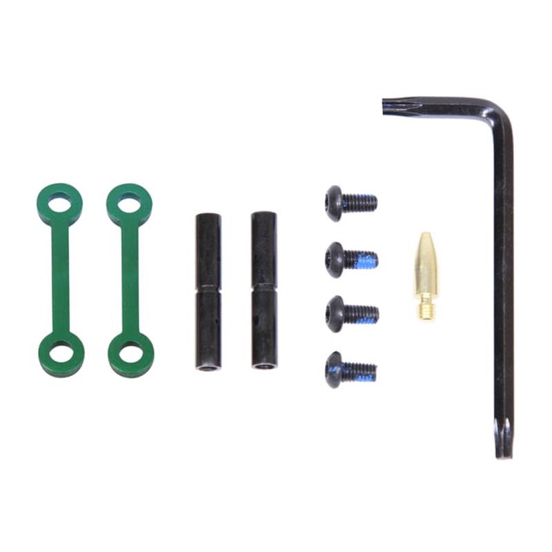 Guntec USA Anti-Rotation Trigger/Hammer Pin Set for AR-15 (Irish Green)
