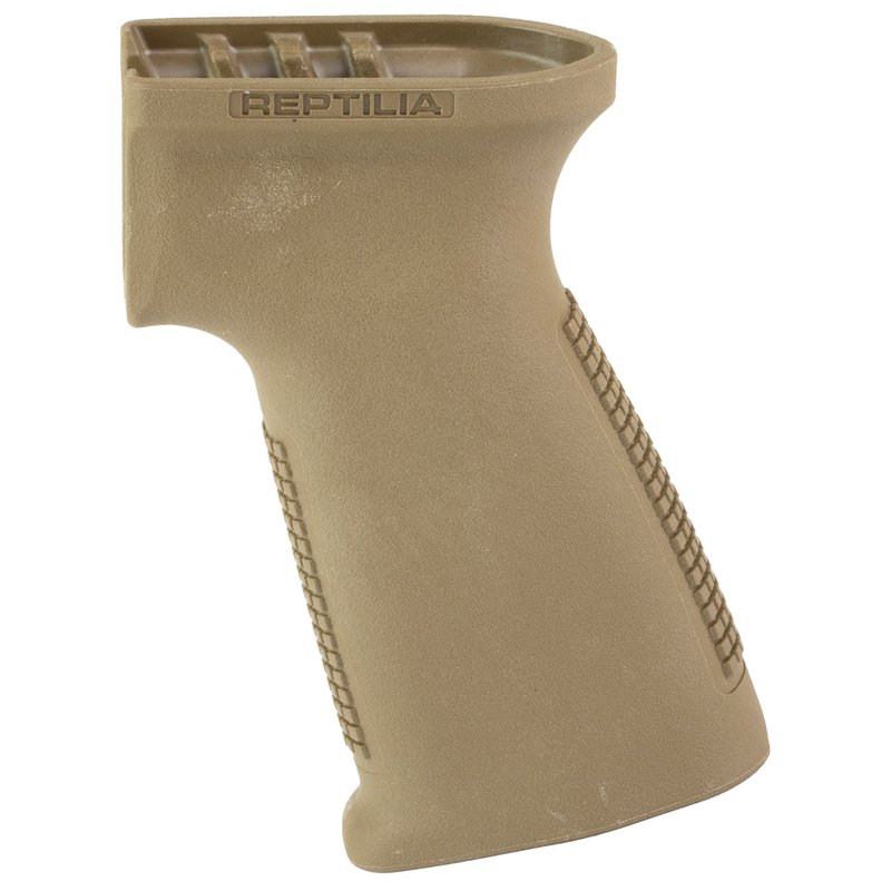 Reptilia CQG AK Pistol Grip Vertical Angle Reinforced Nylon Flat Dark Earth