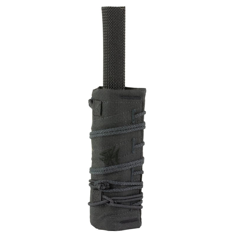 Burn Proof Gear Heavy Suppressor Cover 6.5" x 1.5" Black Kevlar