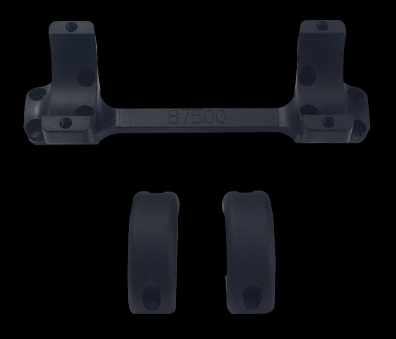 DNZ 87500 Game Reaper Browning Scope Mount Ring Combo 30mm Matte Black