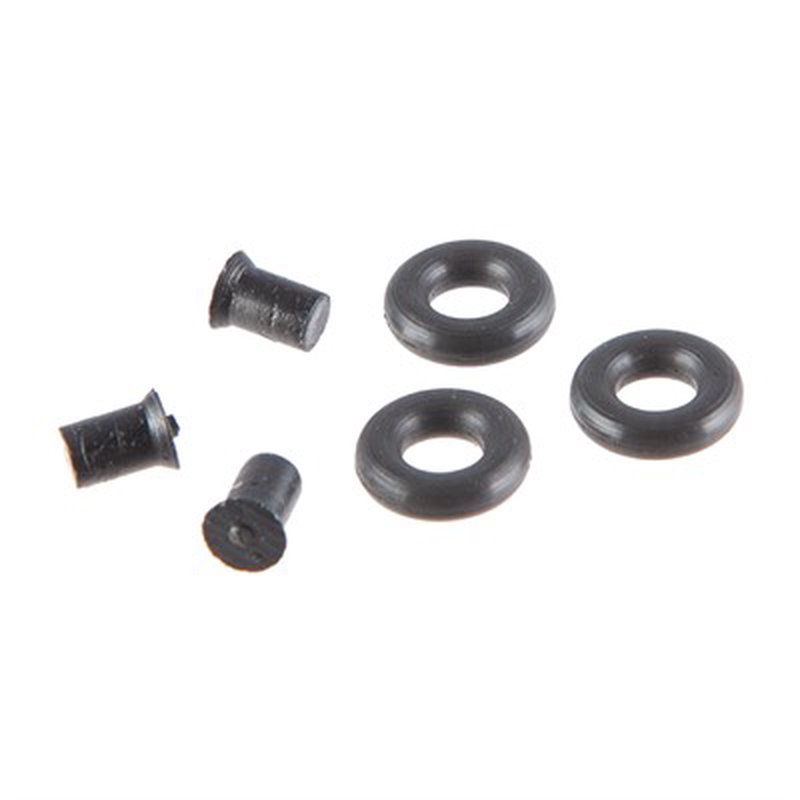 Ar-15 Extractor Inserts & O-Rings Mil-Spec - Triple Black Extractor Insert & Viton O-Ring 3 Pk