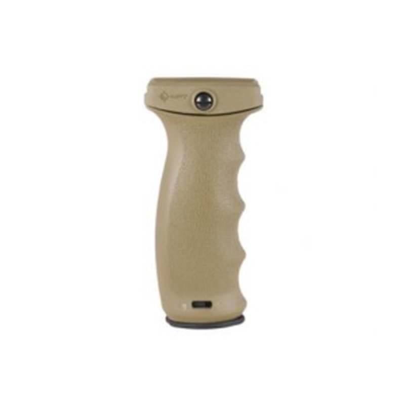 MISSION FIRST TACTICAL React Ergonomic Vertical Grip Scorched Dark Earth