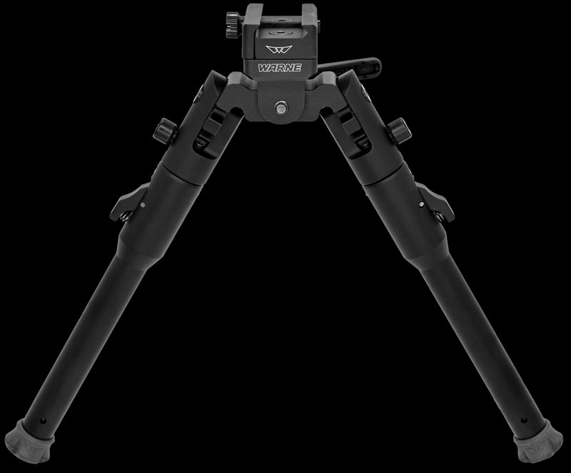 Warne Skyline Lite Bipod Fixed Picatinny Matte Black 6.5–11.15 in 7913M