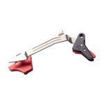 Timney Alpha 3 lb Glock Gen 3/4 Trigger (3lb) for 17/19/22/34/35 - Red
