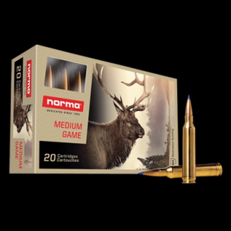Norma 20171522 Bondstrike 7mm Rem Mag 165 Grain Bonded Polymer Tip Ammo
