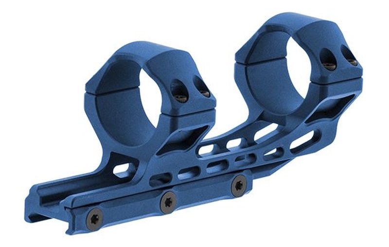 Leapers UTG Accu-Sync 34mm High Profile 50mm Offset Picatinny Rings Blue