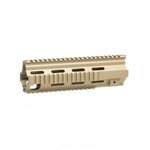 Brn-4 M27 Quad Rail Handguard, 9 inch and 11 inch, FDE