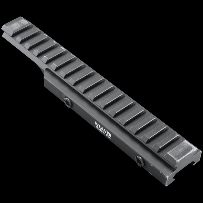 Weaver Mounts Flat Top Riser Rail AR-15/M16 0 MOA Type III Anodized 6061-T6