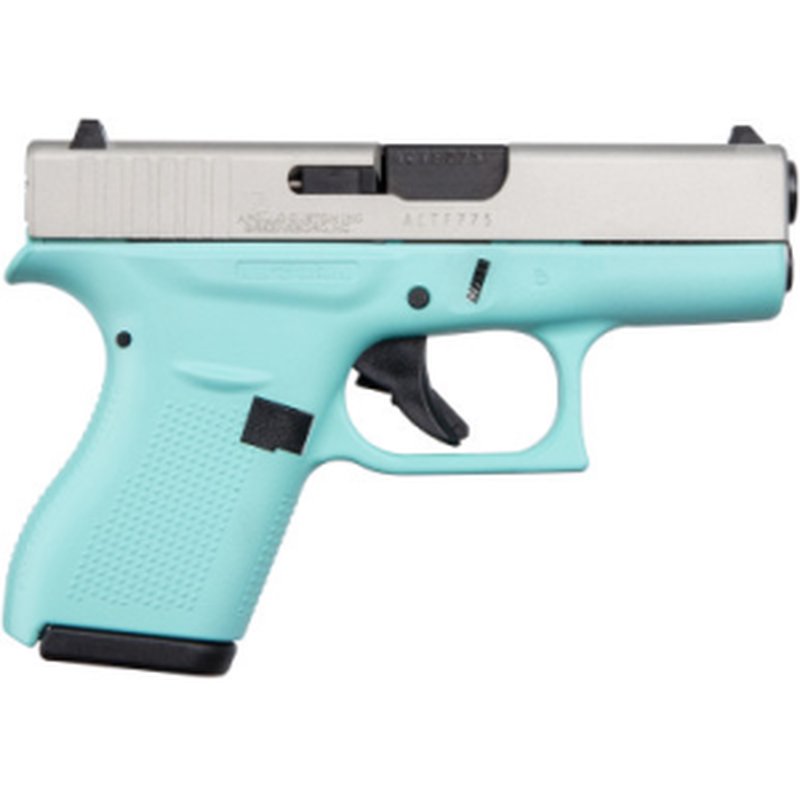 Glock 42 Gen 1-5 380 ACP 3.2in Barrel 6rd Robins Egg Blue