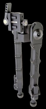 Accu-Tac SR-5 Gen 2 Bipod SRBG200 Picatinny Quick Detach 6.25–10.75in Type III Hard Anodized Aluminum