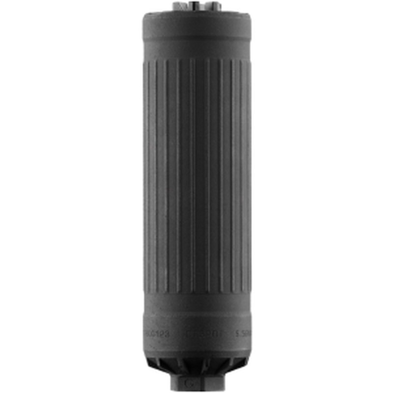 Dead Air CT5P 5.56/6mm ARC Suppressor Direct Thread 1/2-28, Black - CT5PDTBLK0528