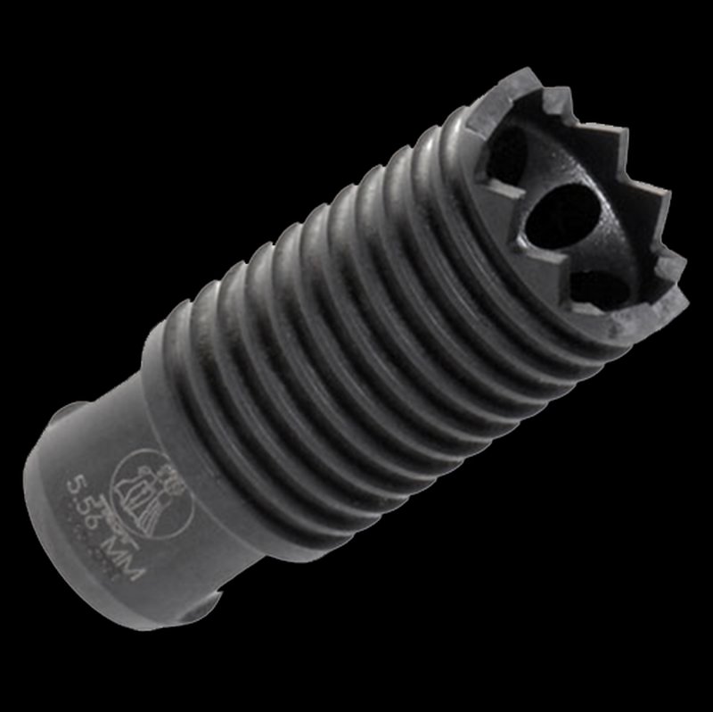 Troy Ind Claymore Muzzle Brake 1/2x28 Threads 2.25in OAL Black Steel