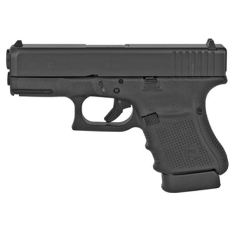 Glock G30 Gen4 Sub-Compact .45 ACP 3.78" 10rd Pistol Black