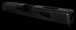 Rival Arms Precision Slide A1 QPQ Black 17-4 Stainless RMR Cut Glock 17 Gen 3