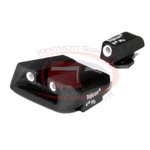 Trijicon Bright & Tough Night Sight Set with Novak Rear Sights for Glock GL11 600237