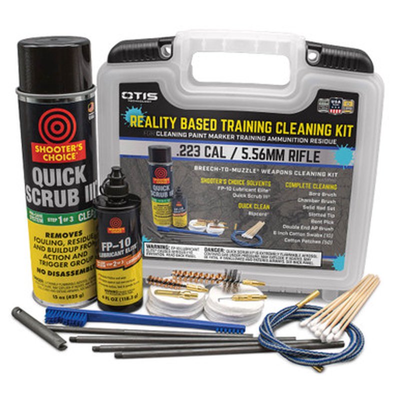 Otis LFG-100-556 5.56 Reality Based Training cleaning kit for AR-15