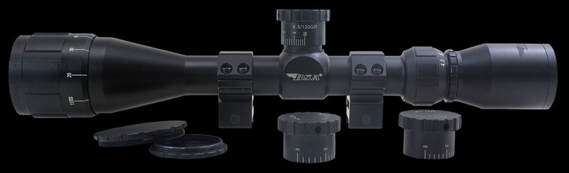 BSA Sweet 6.5 Creedmoor AO 4.5-18x40 Rifle Scope 30/30 Duplex Ballistic Turrets 654518X40AOWRTB
